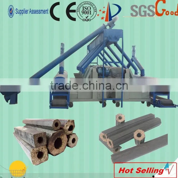 High Press Pressure Extruder Wood Sawdust Wood Chip Briquette Making Machine photo-6