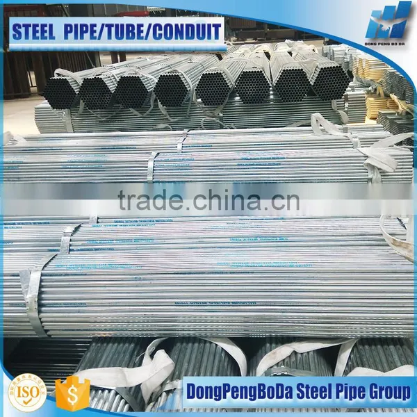 3 Inch Galvanized no Burr Steel Conduit With 3.05m photo-3