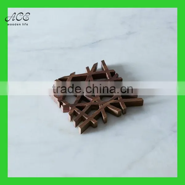 Custom Engraved Wooden Trivet Wooden Hot Pad Wooden Kitchen Hot Pads photo-3