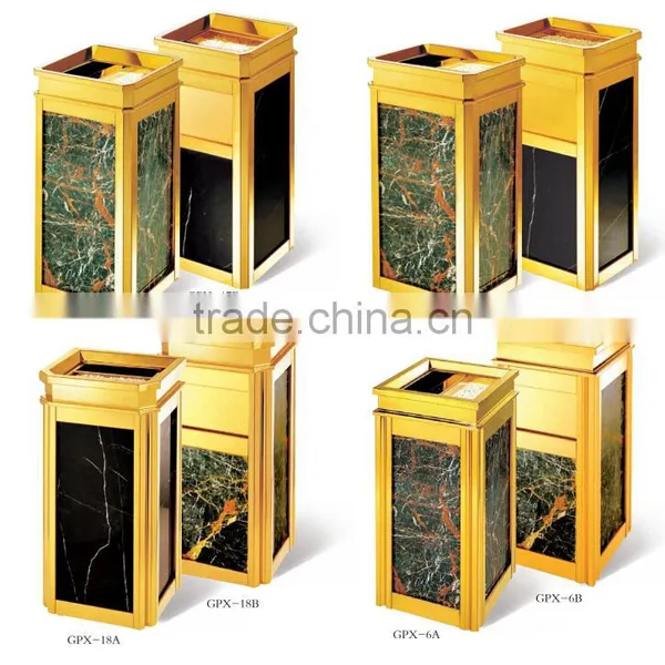 Garbage Bin With Ashtray for Hotel Hospital Airport Public Places photo-5
