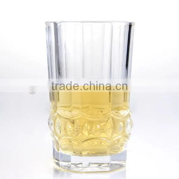 Hot Machine Made Embossed Wiskey Glass photo-2