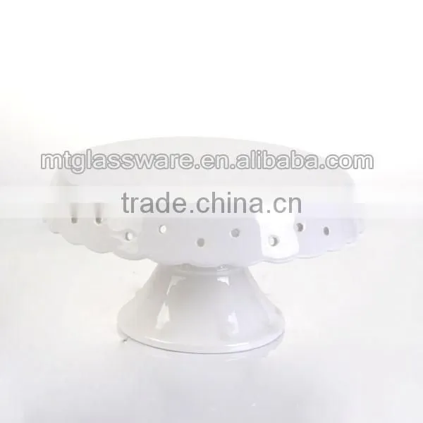 the Opal the Dolomite the White Ceramic Cake Stand Wholesale photo-3