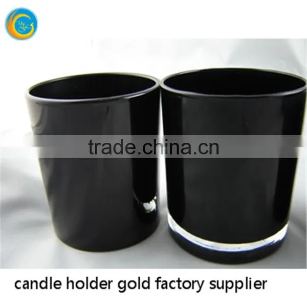 7oz 10oz Scent Wax Glossy Black Candle photo-3