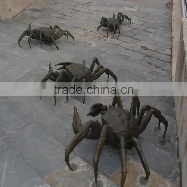 New Products Save 30% Only This Week Bronze Crab Statue for Sale photo-2