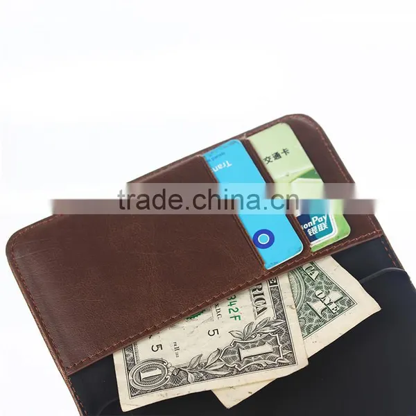High Quality Crazy-horse PU Card Bumper/pocket Cell Phone Case for Iphone photo-6