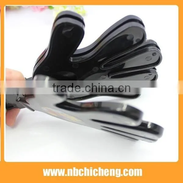 Cheap Plastic Hand Clapper, Black Plastic Clapper Plastic Hand Shaped Noisemaker photo-3