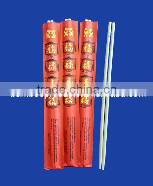 Cheap and High Quality Customized Natual Disposible Paper Cover Wholesale Bamboo Chopsticks photo-3
