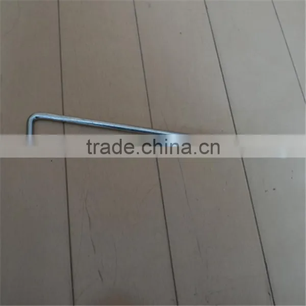 Galvanized Metal Tent Pegs Hooks photo-4