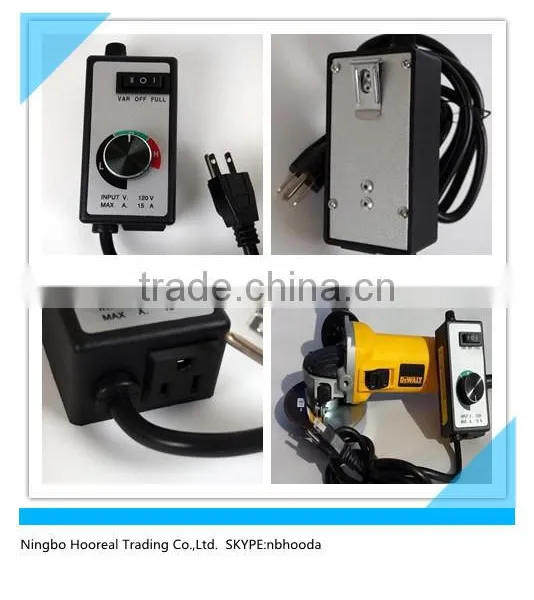 Router Variable Speed Controller Electric Motor AC Bench Grinder Fan Rheostat