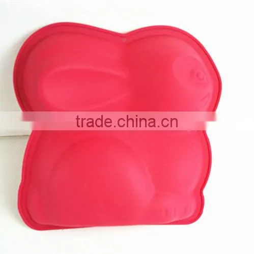 11040 Easter Rabbit Shaped Silicone Chocolate Mould and Mold photo-5