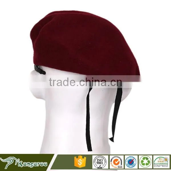 Wholesale Custom Types Of Red Military Berets photo-3