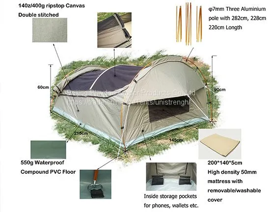 Double Swag Tent CAST01-2