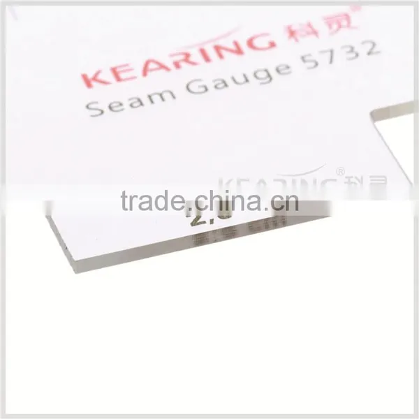 Kearing Transparent Plastic Measuring Gauge for Sewing & Tailor & Fashion Design Erose Rulers#5732 photo-2