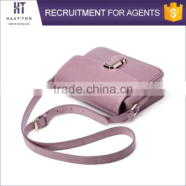Hot Sale Popular Ladies Genuine Split Cow Leather Bags Wholesale High Quality Women Small Pink Messenger Bag photo-5