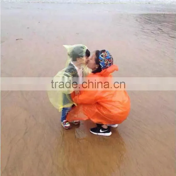 Fashional PE Waterproof Surf Poncho photo-3