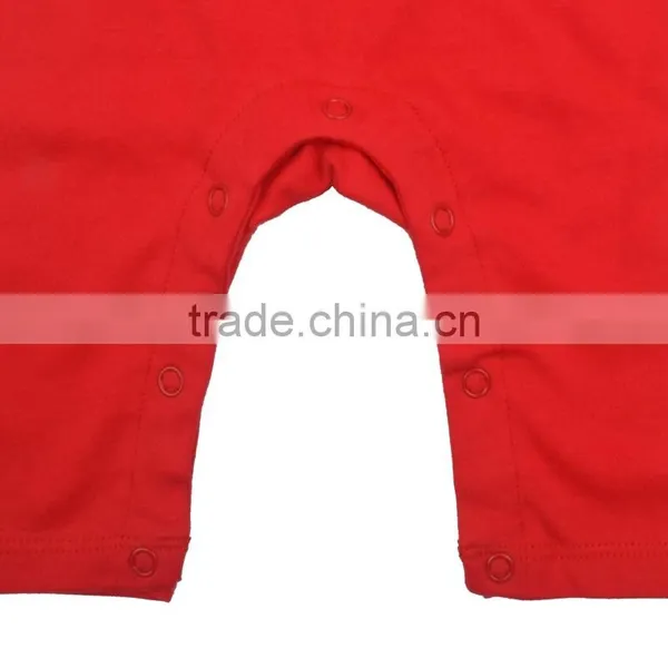Fake Two Piece Baby Boy Romper Long Sleeve Christmas Romper photo-6