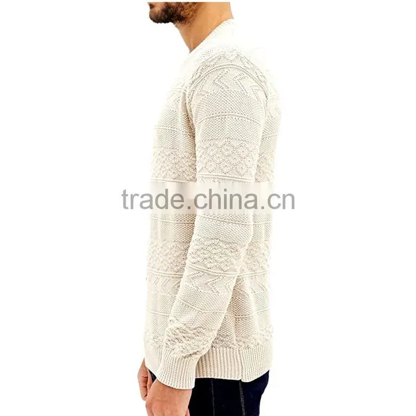 Round Neckline Polyester Sweater Designs Pictures for Man photo-3