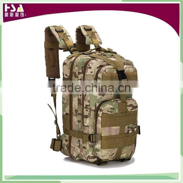 Waterproof Nylon ACU Camouflage Military Backpack Tactical photo-4