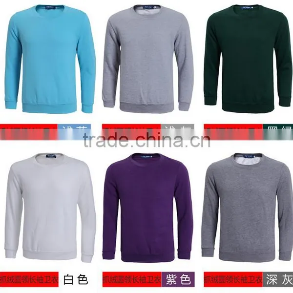 Wholesale Custom Made High Quality Fleece Printed Knit Promotional Pullovers photo-2