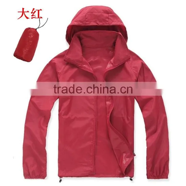 Oem Custom Women Sun Protection Waterproof Jacket,cheap Windproof Dust Coat photo-3