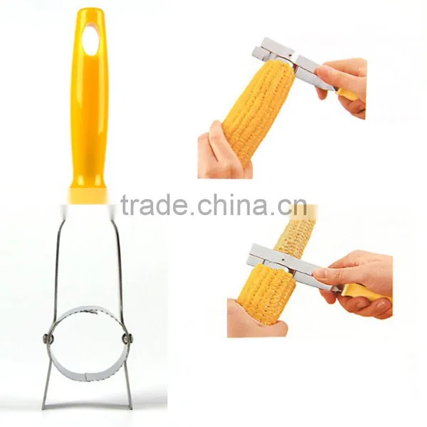 Creative Stainless Steel Corn Stripping Machine Vegetable Brush Cooking Tool Kitchen Helper Corn Shavings KC1542 photo-2