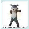 Grey Wolf Mascot Costume