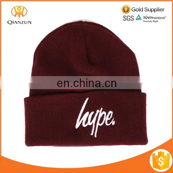 Qianzun Free Knitting Pattern Mens Beanie Hats photo-4