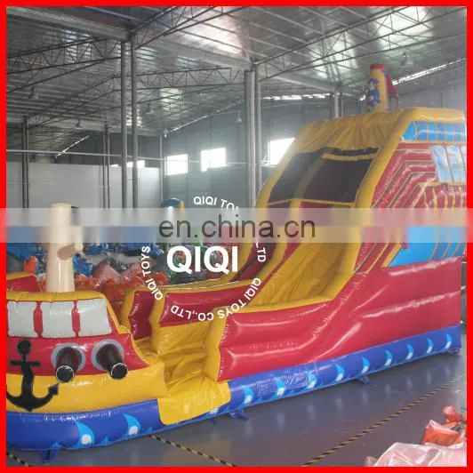 Inflatable Slide, Inflatable Pirate Ship Slide,inflatable Double Lane Slide for Kids photo-5