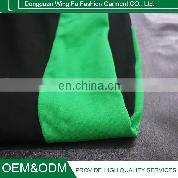 Knitting Show Thin Color Matching the Dress Contrast Color Pencil Skirt photo-6