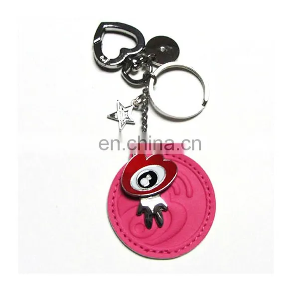 2017 New Custom Key Chain With Leather photo-3