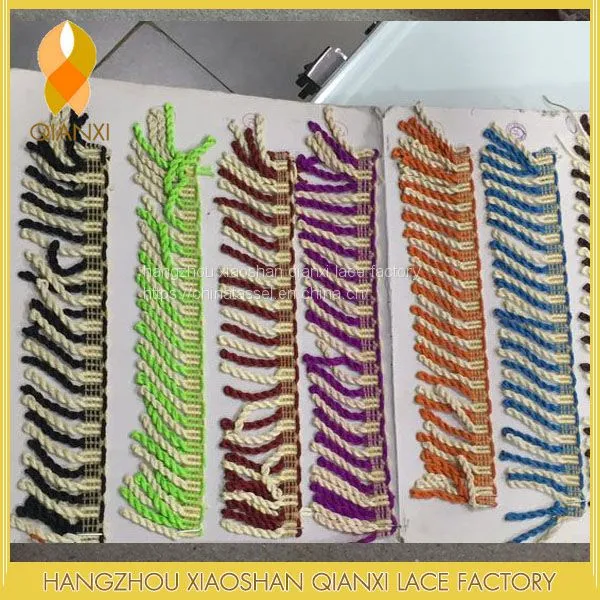 5 cm Double Color Bullion Fringe, Sofa, Home Textile, Curtain Accessories photo-2