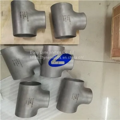 Seamless ASTM B16.9 GR2 Titanium Pipe Fittings photo-3