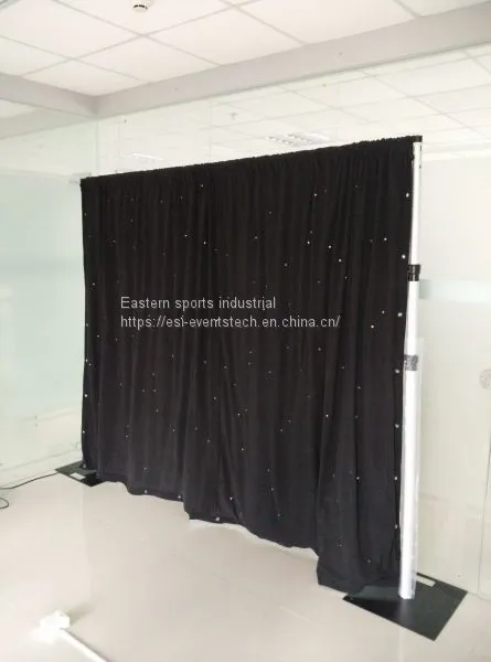 High Quality Pipe and Drape for Flower Wall Wedding Backdrop Used Pipe and Drape for Sale