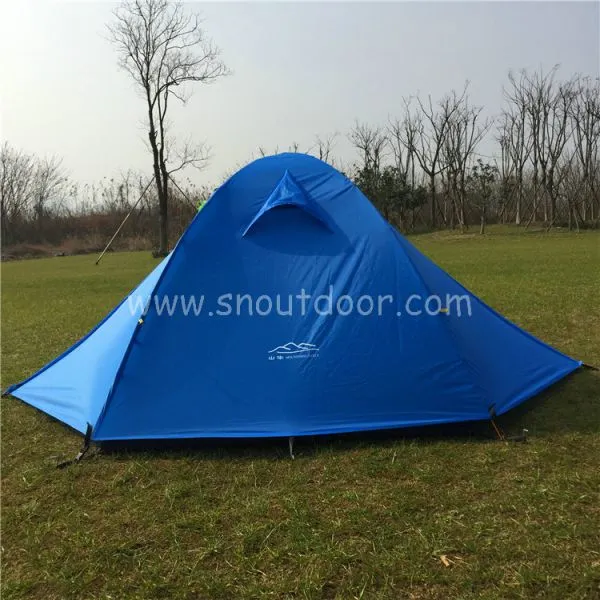 Camping Tent High Quality SNZP039 3person Water Proof Family Outdoor Camp Equipment photo-2