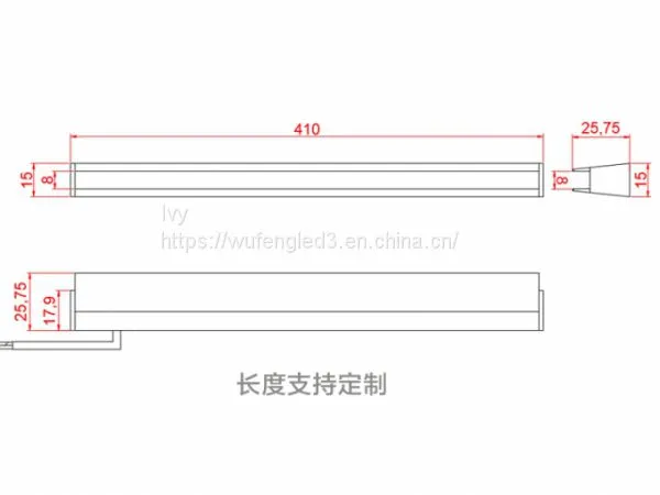 LED Glass Clip for 8mm Thickness Glass photo-4