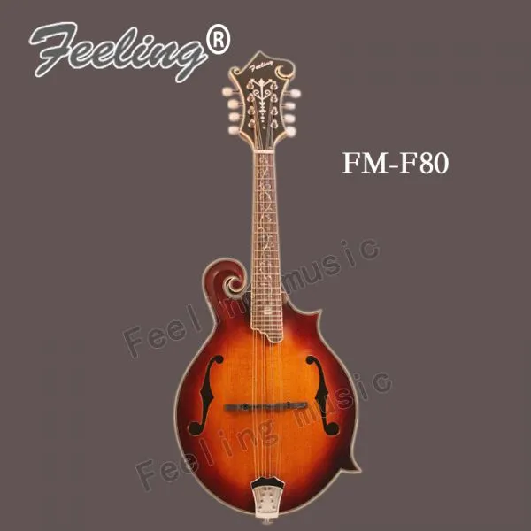 Hand Mandolins, Western Instrument, Factory Direct, F Style,OEM Service FM-F80 photo-5
