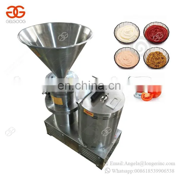Commercial Hazelnut Paste Grinder Jam Producing Machine Pistachio Peanuts Butter Vertical Colloid Mill photo-5