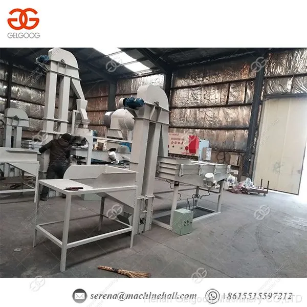 GELGOOG High Productivity Loose Shelling Machine Pine Nuts Peeling Machine photo-3