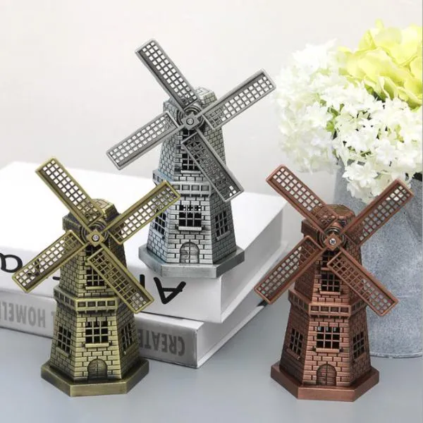The Netherlands Windwill Souvenir Gift Holland Windmill Model Table Decor