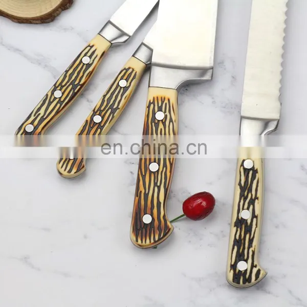 Stainless Steel Forged Kitchen Knife Set photo-6