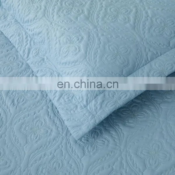 Luxury Heavy Solid Color Microfiber Twin Queen Size Bed Comforter Set Bedding Pillow Sham Quilt photo-3