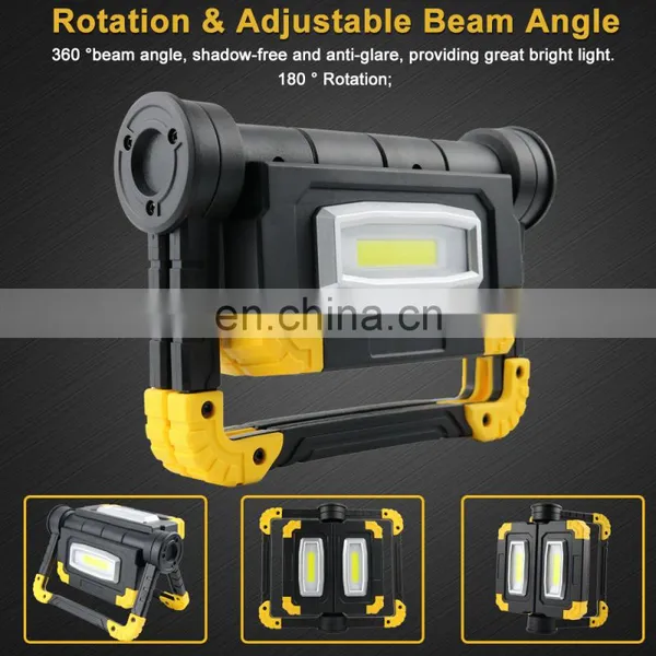 Super Bright 10W 750 Lumens Waterproof Portable Cordless COB LED Work Light For Outdoor photo-4
