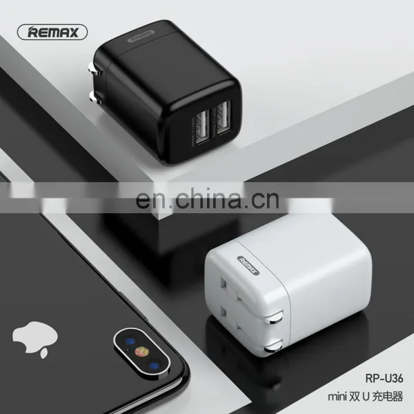 Remax RP-U36 Universal Charging Adapter 2USB 2.4A Mini USB Charger photo-6