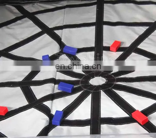 Party Events Fun Sports Games Interactive Inflatable Spider Crawl Game For Adults photo-5