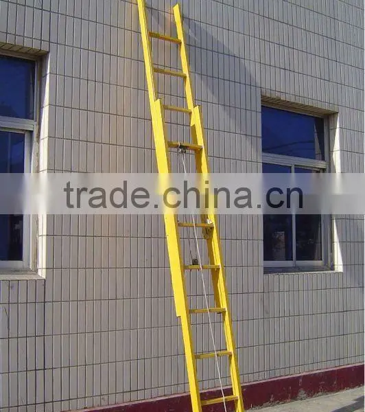 FRP Insulation Telescopic Lightweight Ladders 7m for Sale photo-2