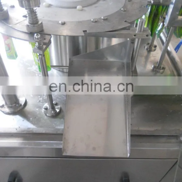 ZLD-1C Automatic Spout Pouch Spouted Liquid Detergent Pouch Filling and Capping Packaging Machine photo-5