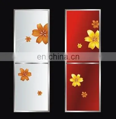 Color Glittering Glass Refrigerator Door photo-6