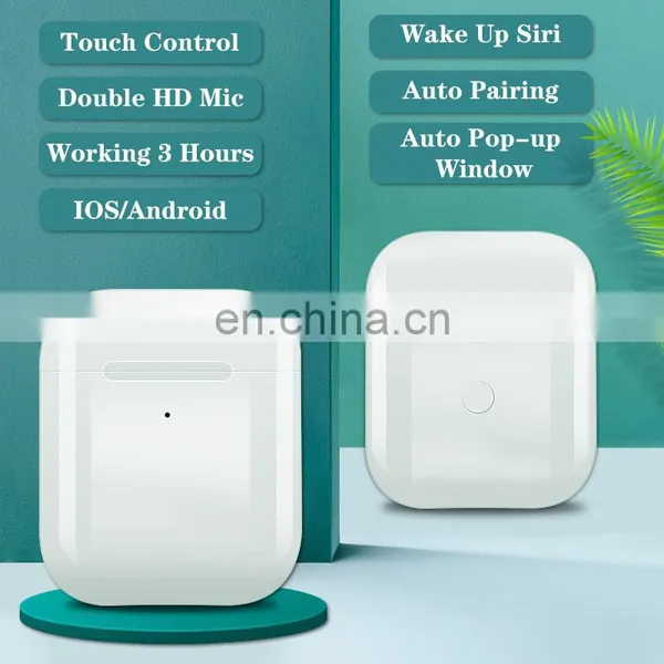 Air2 TWS Earbuds Wireless Charging Headphones 5.0 Earphones Hot Sale Products photo-4