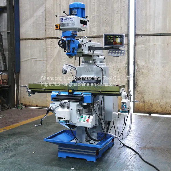 4H/5H China Universal Turret Metal Milling Machine Industrial photo-3