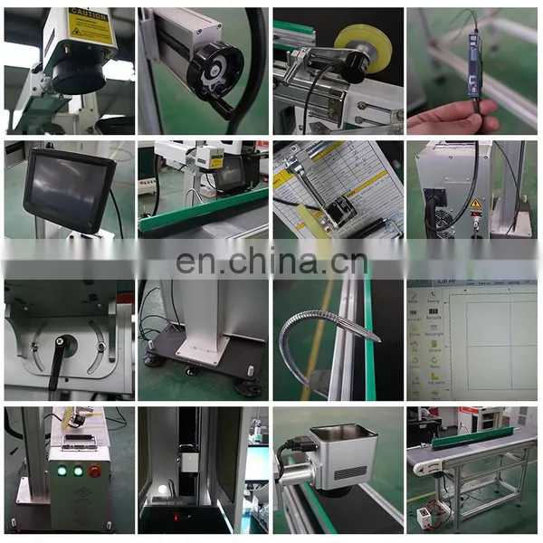 20w Fiber Laser Marking Machine With Inductive Sensor photo-5